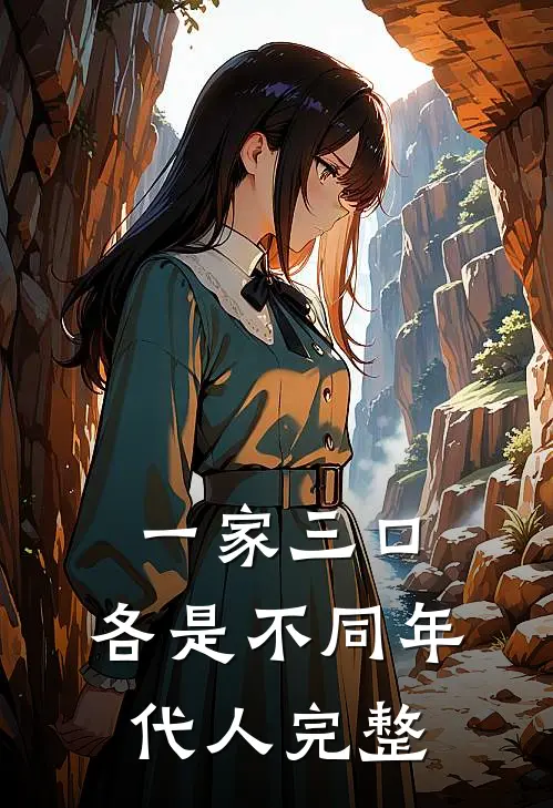一家三口，各是不同年代人完整