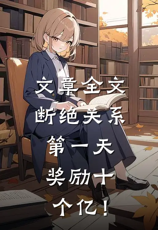 文章全文断绝关系第一天，奖励十个亿！
