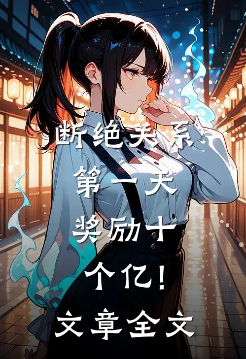 断绝关系第一天,奖励十个亿!文章全文