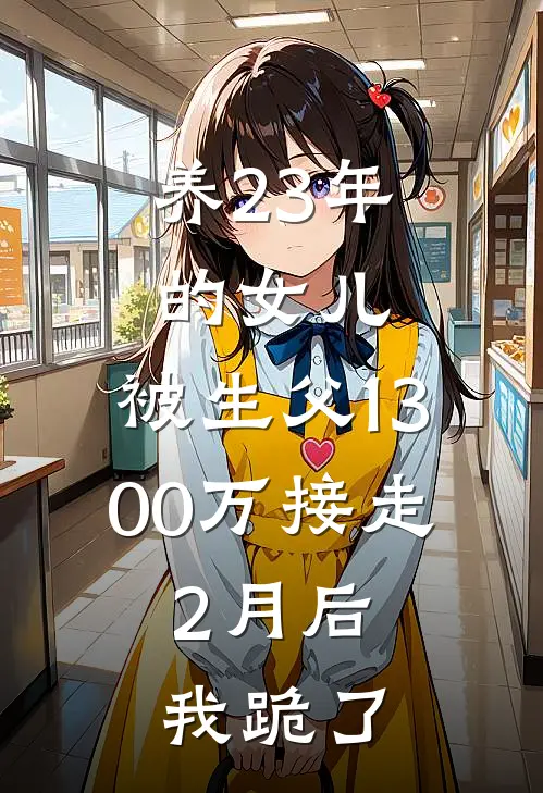 养23年的女儿，被生父1300万接走，2月后我跪了