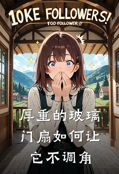 厚重的玻璃门扇如何让它不调角