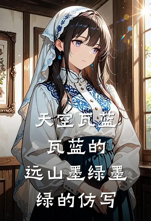 天空瓦蓝瓦蓝的,远山墨绿墨绿的仿写
