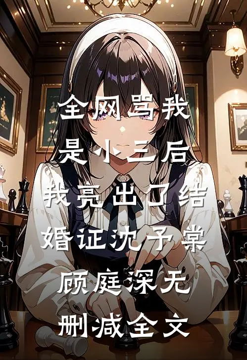 全网骂我是小三后，我亮出了结婚证沈予棠顾庭深无删减全文