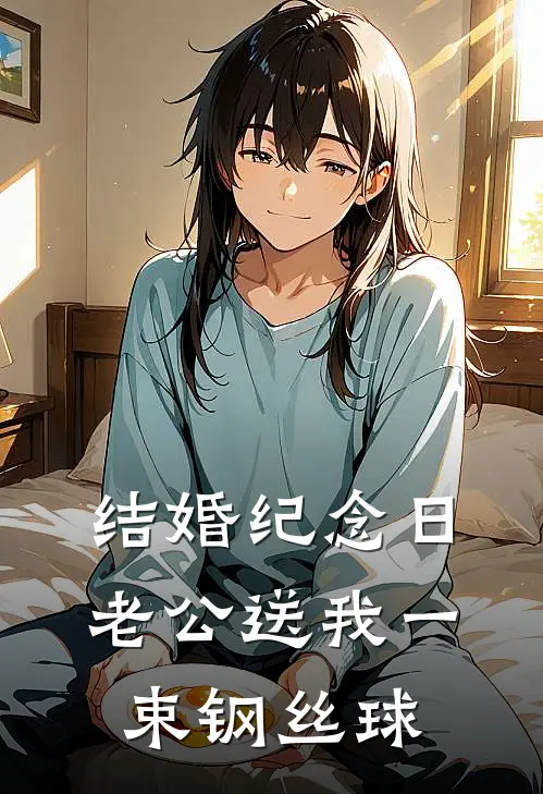 结婚纪念日老公送我一束钢丝球