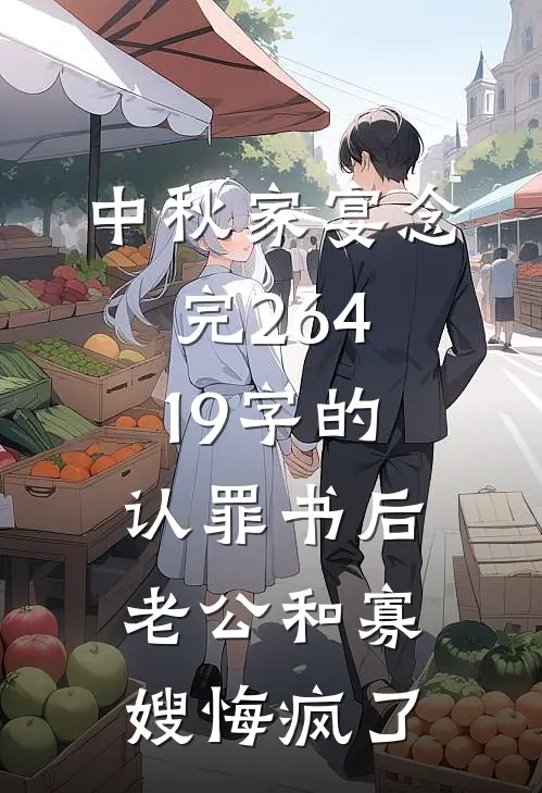 中秋家宴念完26419字的认罪书后，老公和寡嫂悔疯了