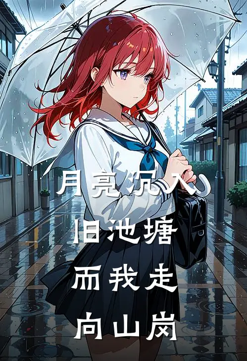 月亮沉入旧池塘，而我走向山岗