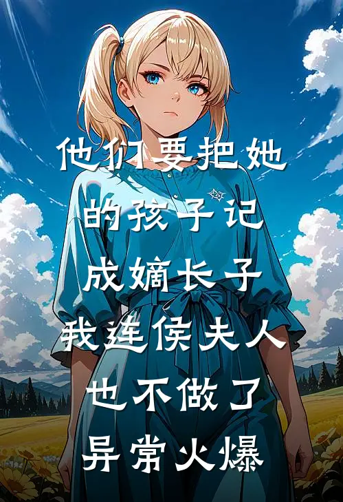 他们要把她的孩子记成嫡长子，我连侯夫人也不做了异常火爆