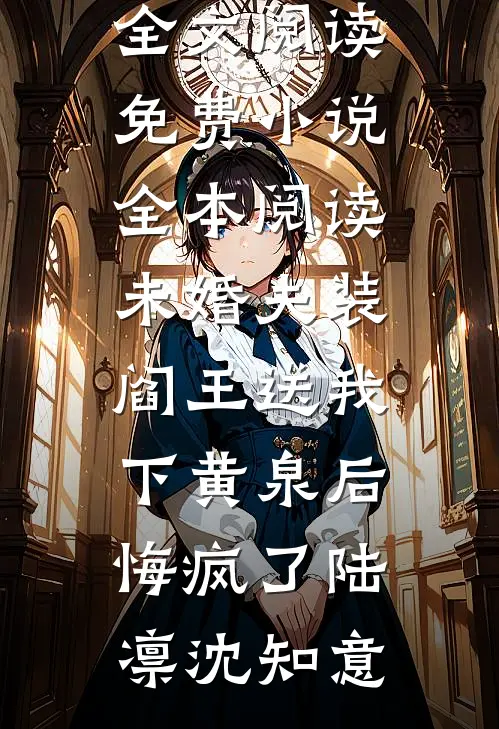 未婚夫装阎王送我下黄泉后悔疯了陆凛沈知意完整版免费全文阅读_免费小说全本阅读未婚夫装阎王送我下黄泉后悔疯了陆凛沈知意