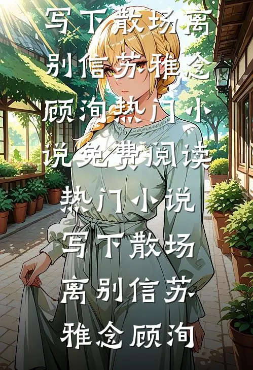 写下散场离别信(苏雅念顾洵)热门小说免费阅读_热门小说写下散场离别信苏雅念顾洵