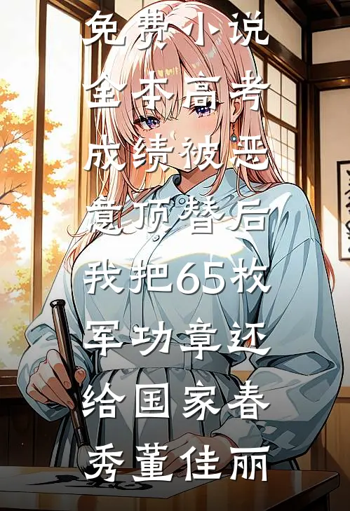 高考成绩被恶意顶替后，我把65枚军功章还给国家(春秀董佳丽)阅读免费小说_免费小说全本高考成绩被恶意顶替后，我把65枚军功章还给国家(春秀董佳丽)