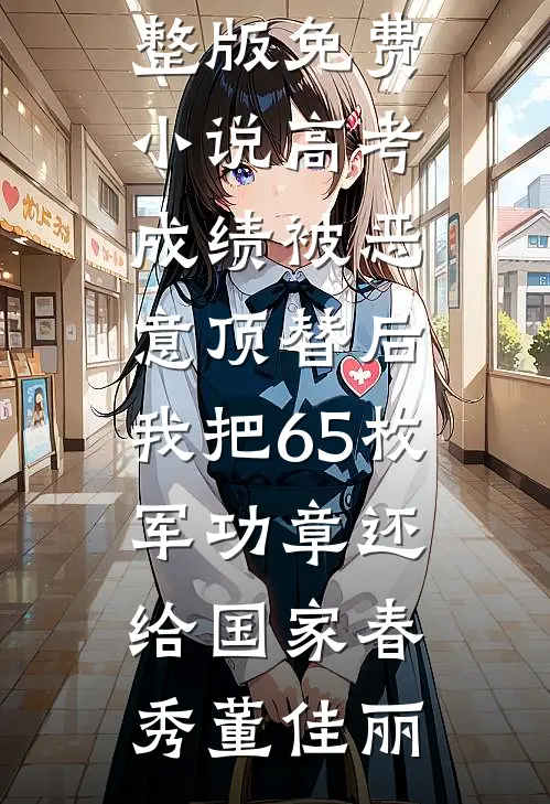 高考成绩被恶意顶替后，我把65枚军功章还给国家(春秀董佳丽)完本小说阅读_完整版免费小说高考成绩被恶意顶替后，我把65枚军功章还给国家春秀董佳丽