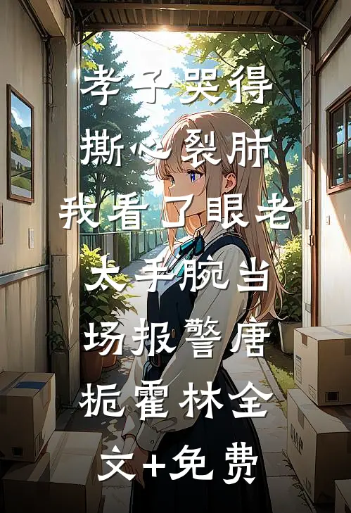 孝子哭得撕心裂肺，我看了眼老太手腕当场报警唐栀霍林全文+免费