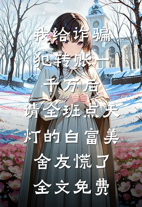 我给诈骗犯转账一千万后，请全班点天灯的白富美舍友慌了全文免费