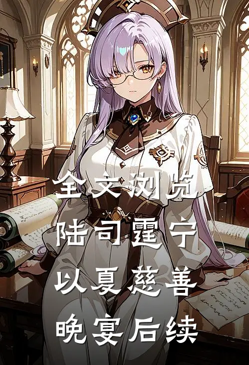 全文浏览陆司霆宁以夏慈善晚宴后续的