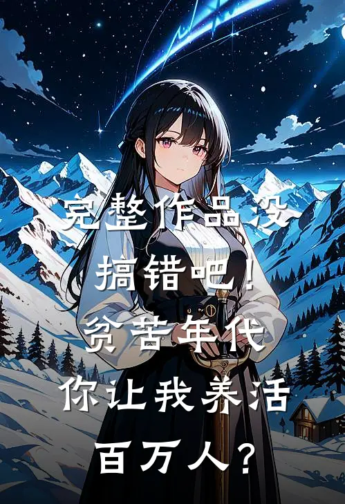 完整作品没搞错吧！贫苦年代，你让我养活百万人？