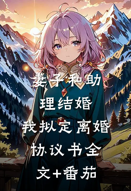 妻子和助理结婚，我拟定离婚协议书全文+番茄