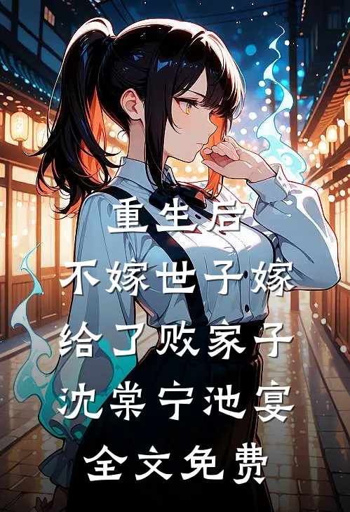 重生后，不嫁世子嫁给了败家子沈棠宁池宴全文免费