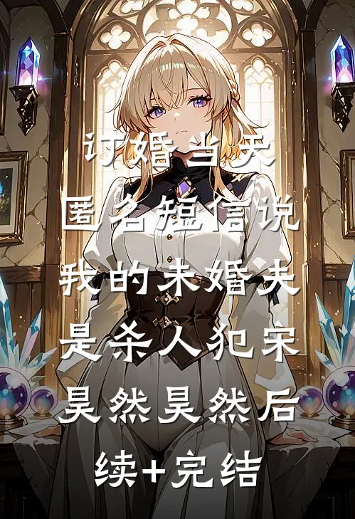 订婚当天，匿名短信说我的未婚夫是杀人犯宋昊然昊然后续+完结