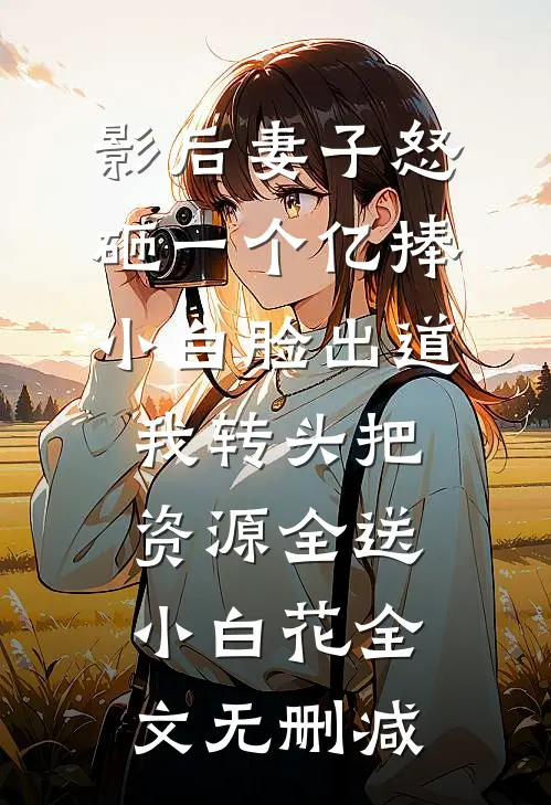 影后妻子怒砸一个亿捧小白脸出道，我转头把资源全送小白花全文无删减