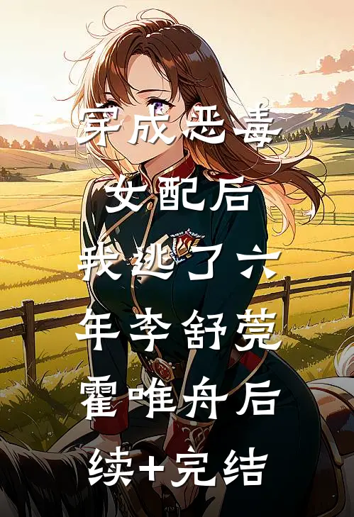 穿成恶毒女配后，我逃了六年李舒莞霍唯舟后续+完结