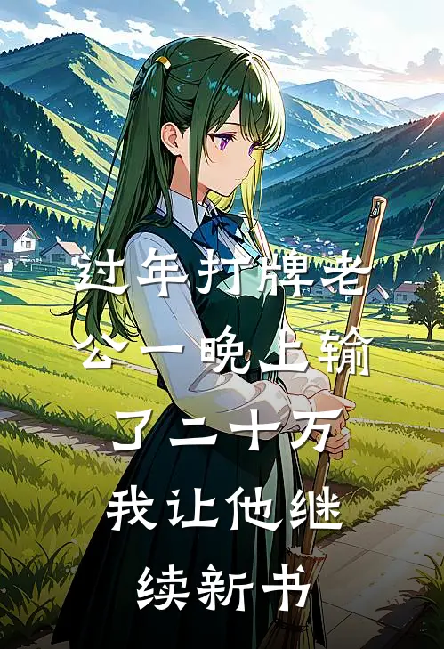 过年打牌老公一晚上输了二十万，我让他继续新书