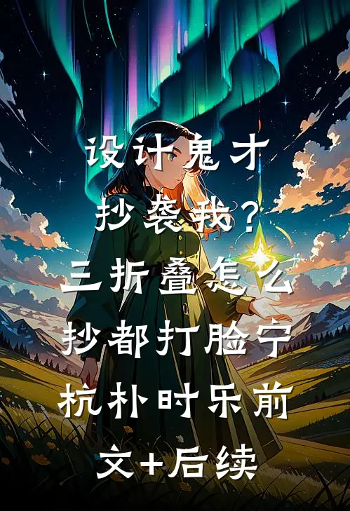 设计鬼才抄袭我？三折叠，怎么抄都打脸宁杭朴时乐前文+后续