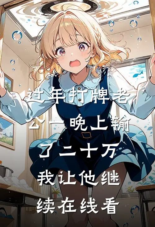 过年打牌老公一晚上输了二十万，我让他继续在线看