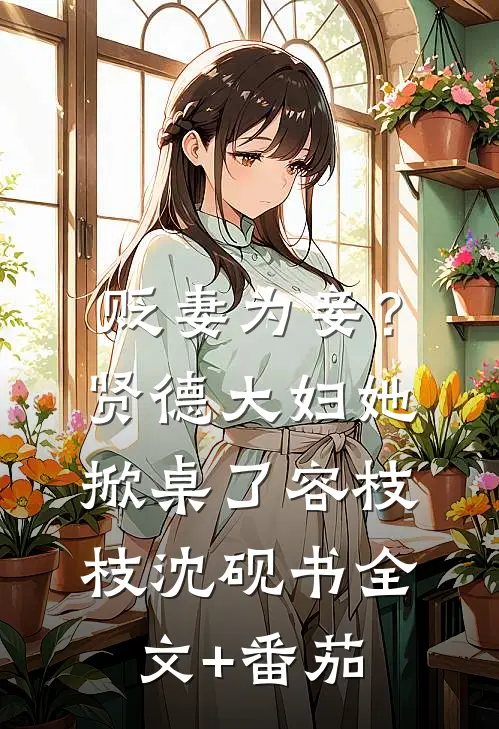 贬妻为妾？贤德大妇她掀桌了容枝枝沈砚书全文+番茄
