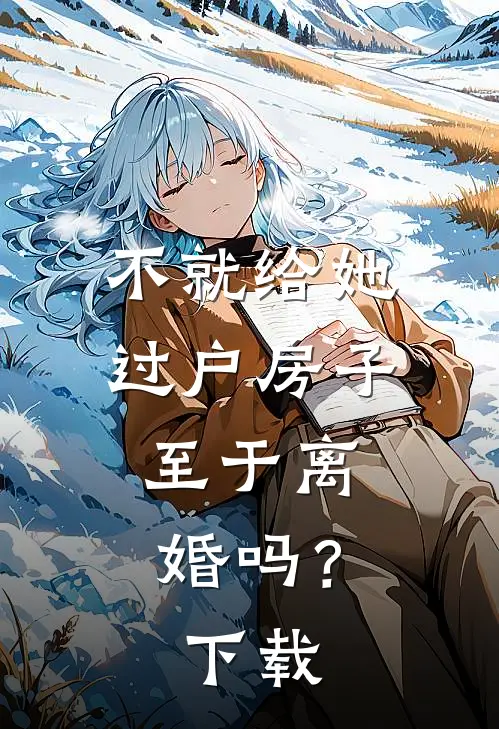 不就给她过户房子，至于离婚吗？下载
