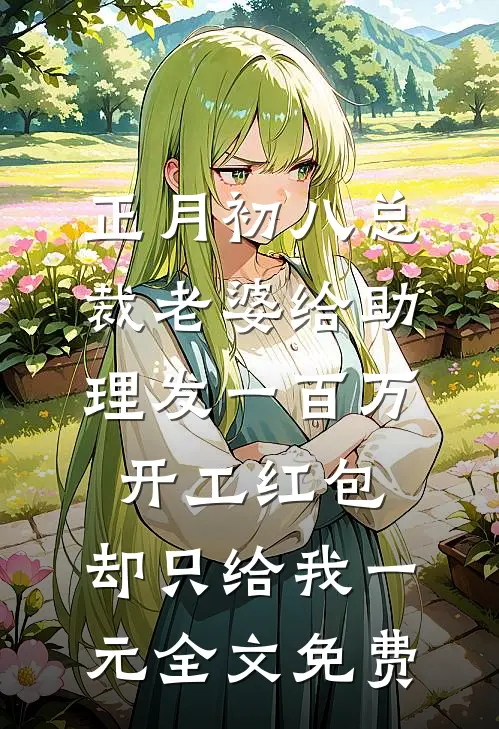 正月初八总裁老婆给助理发一百万开工红包，却只给我一元全文免费