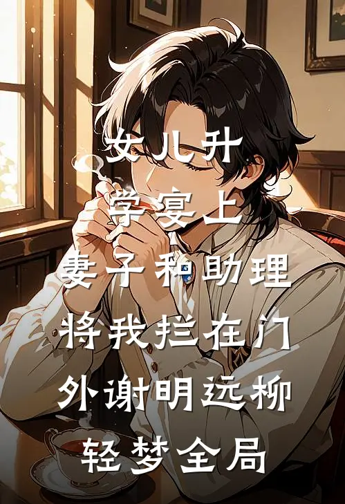 女儿升学宴上，妻子和助理将我拦在门外谢明远柳轻梦全局