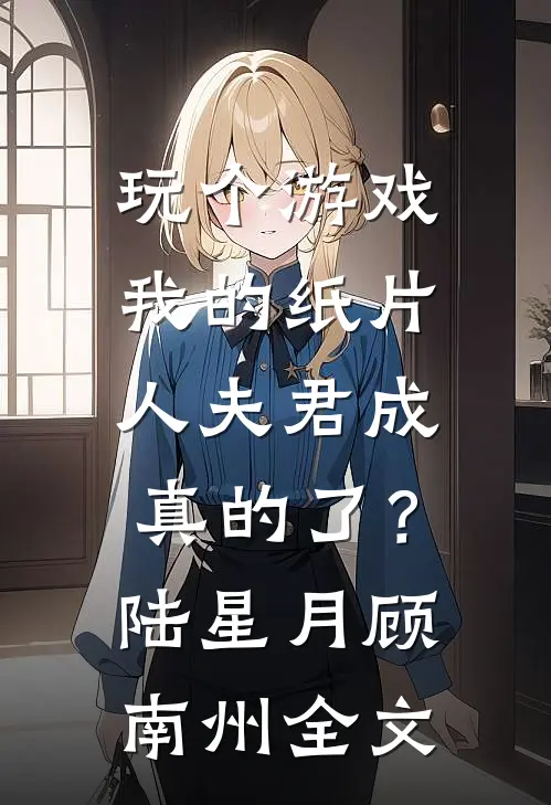 玩个游戏，我的纸片人夫君成真的了？陆星月顾南州全文